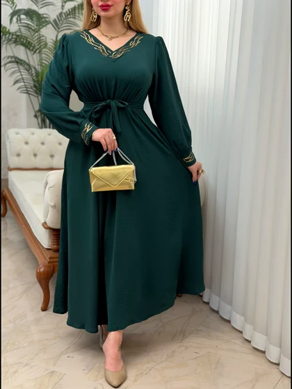 پیراهن یقه پولکی 3940