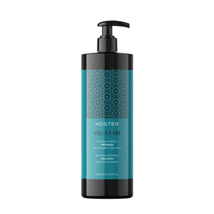 شامپو سر مغذی روغن آرگان KOSTER argan oil حجم 500 میل