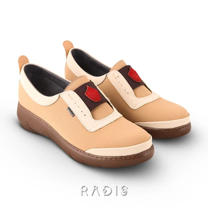 کفش روزمره زنانه چرم رادیس مدل KAIRA کد 657-M.ESH