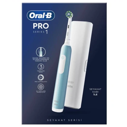 مسواک برقی اورال بی Oral-B مدل D305.513.3X حرفه ای با کیف سفر