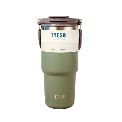 تراول ماگ دسته دار تایسو 750 میل رنگ سبز