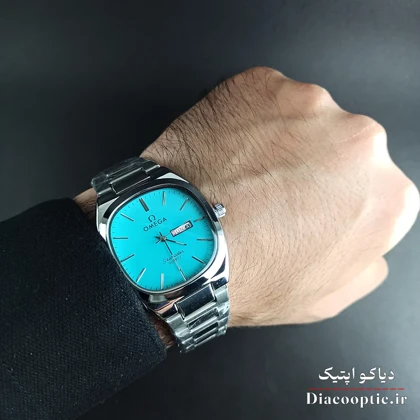 ساعت مچی مردانه برند امگا مدل DO1449 دو تقویم