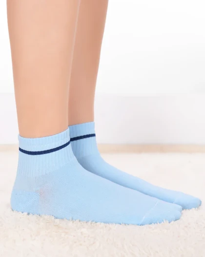 جوراب نیم ساق تک خط زنانه