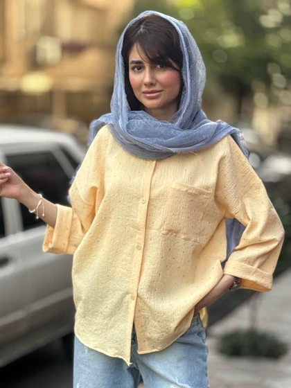 شومیز قواره دار پریسان