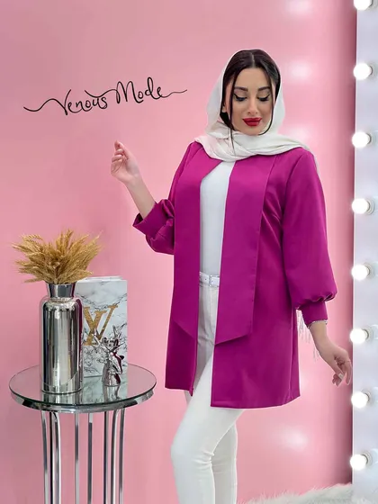 مانتو مازراتی یقه دوبل