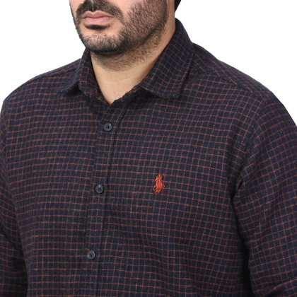 پیراهن آستین بلند پشمی مردانه مدل 61038100