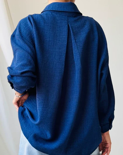 شومیز تک جیب شانتون کد 500427