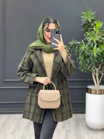 پالتو چهاردکمه دوجیب