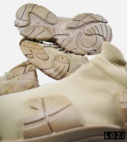 کفش کتانی مردانه کرم BALENCIAGA مدل 7491