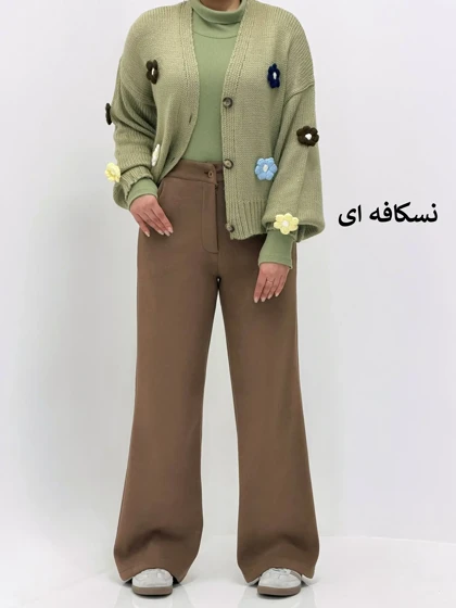 3967-شلوار نیم بگ فوتر