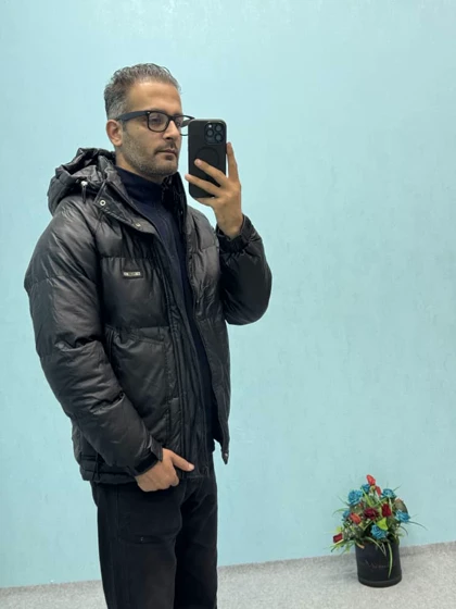 کاپشن مردانه سیلیکونی کار وارداتی درجه یک