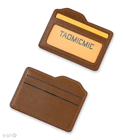کیف پول و جاکارتی مردانه زیپ‌دار Taomicmic تائومیک میک کد S3112