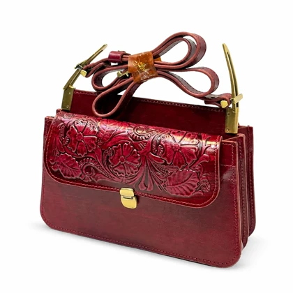 کیف رودوشی چرم طبیعی زنانه مدل نگار کد 207048