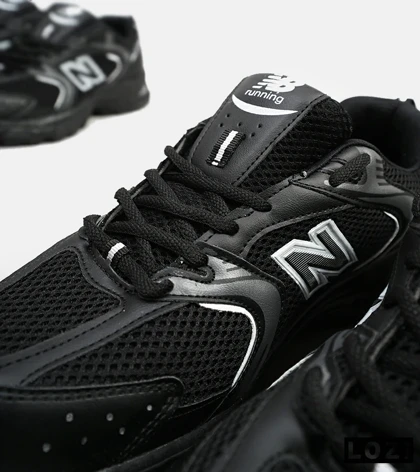 کفش کتانی مردانه و زنانه مشکی NEW BALANCE 530 مدل 3141