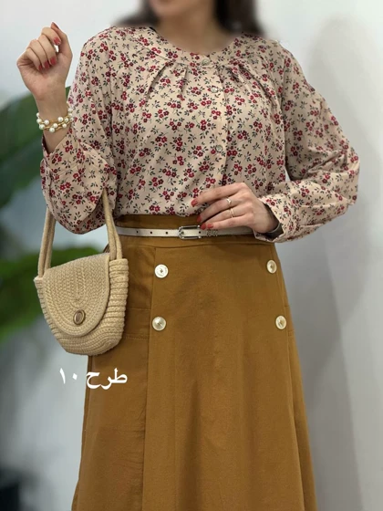 ست بلوز و دامن هما 5 کد 2600