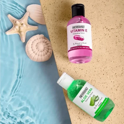 تونر آبرسان پوست خشک ویتامین E نیوساد 150 میل