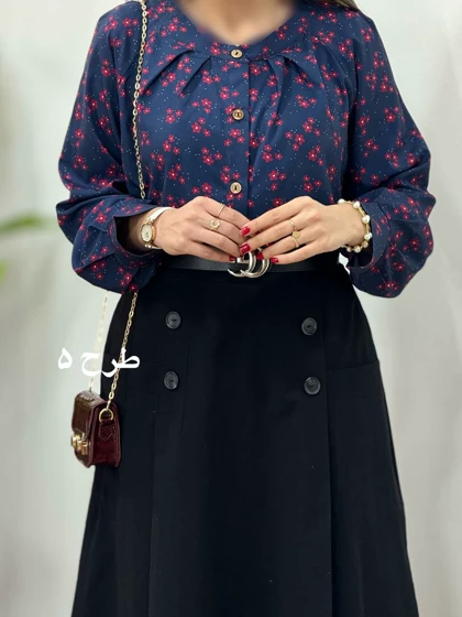 ست بلوز و دامن هما 5 کد 2600
