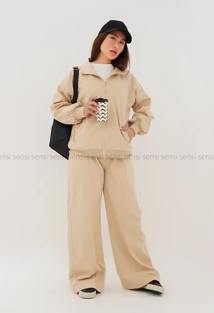 ست سویشرت شلوار داخل کرک کد1004284