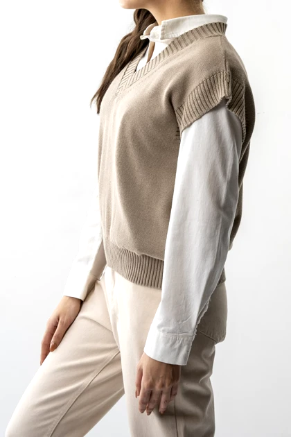 ژیله بیسیک یقه هفت زنانه