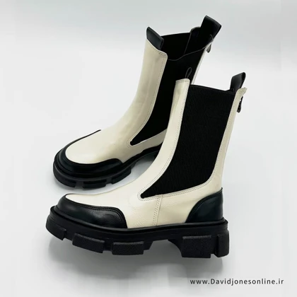 نیم بوت زنانه استرادیواریوس مدل Stradivarius Flat Ankle Boots - BTC05