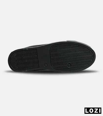 کفش کتانی کژوال مردانه و زنانه مشکی BERSHKA مدل 7764