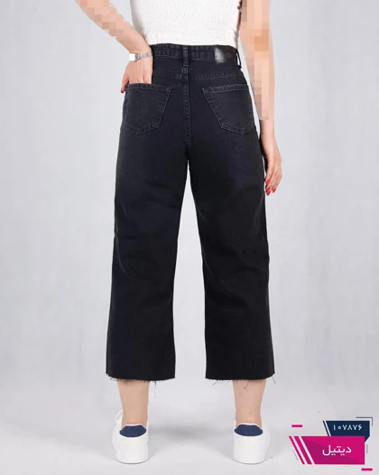 شلوار جین دخترونه رگولار دمپاکاتTHREEJEANS/22697
