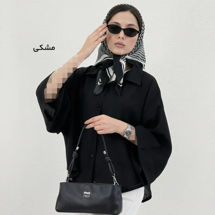 شومیز باکسی زنانه رنگی NR | آی بولک