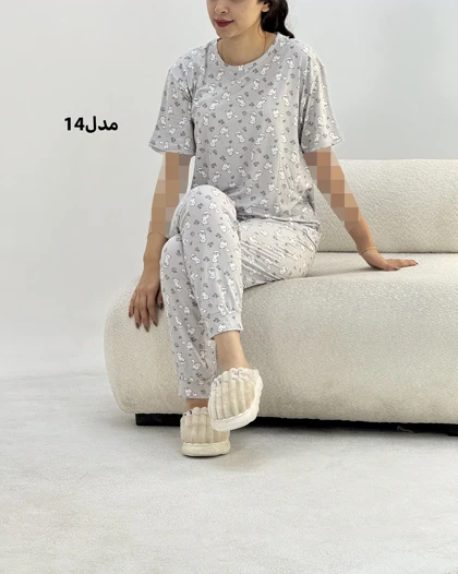 ست تیشرت و شلوار رویان زنانه|آراسز