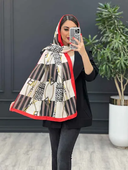 شال طرح فندی