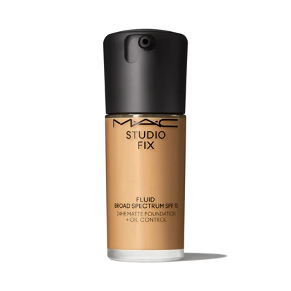 کرم پودر فلوئید مک مدل Studio Fix رنگ NC38 حجم 30ml
