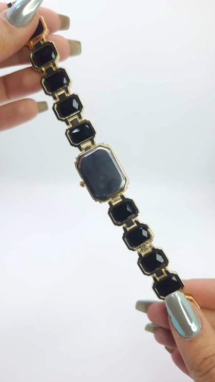 ساعت مچی زنانه مجلسی EHHE نگین‌دار با موتور کوارتز