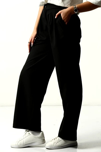 شلوار کمر پیلی پشت کش زنانه