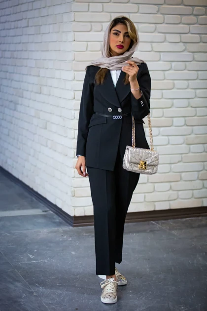 مانتو شلوار بزایاق النا