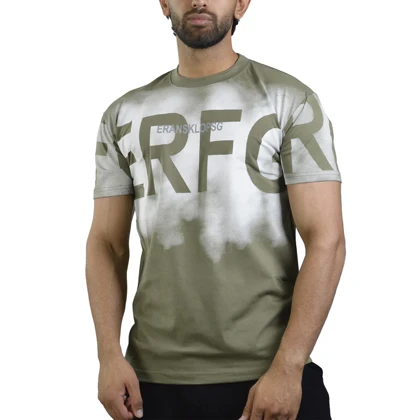 تیشرت اسپرت ارانسکلوپسگ مدل M3-4D0553 زیتونی