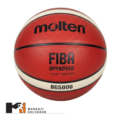 توپ بسکتبال مولتن رویه چرم سایز6 کدBG5000