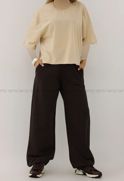 تیشرت کراپ باکسی کد1005980