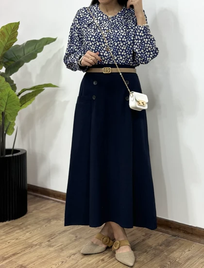 ست بلوز و دامن هما 5 کد 2600