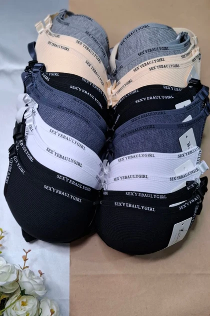 سوتین نخی زنانه بدون فنر راحت، سبک و مناسب استفاده روزانه