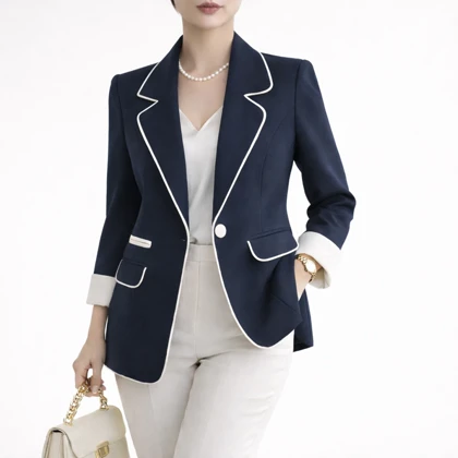 کت زنانه آستر دار مدل درسا