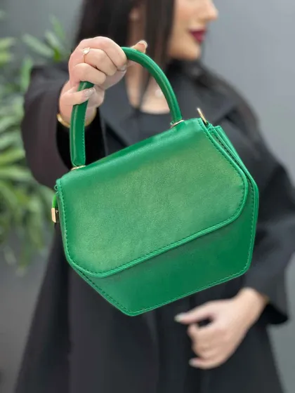 کیف شش ضلعی دسته دار