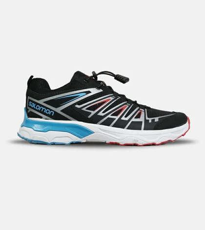 کفش کتانی بزرگ پا مشکی آبی قرمز سالومون Salomon X ULTRA
