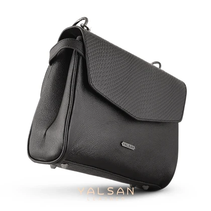 کیف دوشی و دستی زنانه چرم یلسان مدل ماژولار ستا کد 214-MC