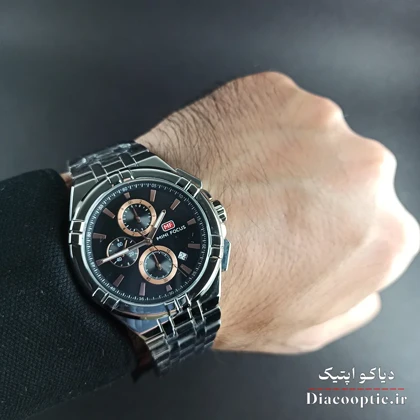 ساعت مچی مردانه اورجینال موتور ژاپنی برند مینی فوکوس سه موتور مدل Mf0471G.01