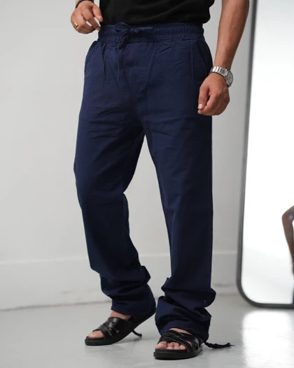 شلوار مردانه لینن کنفی