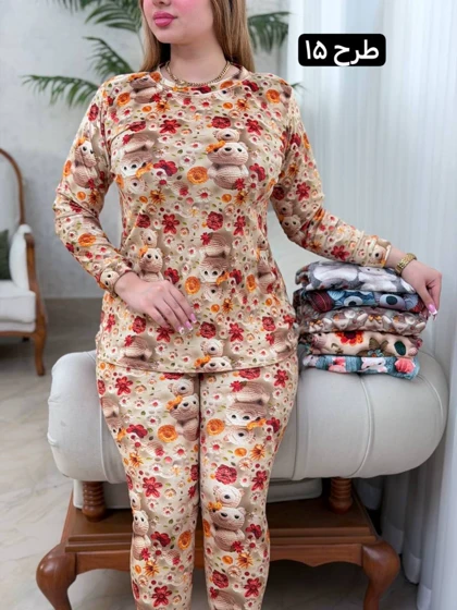 ست مخمل برفی 3602