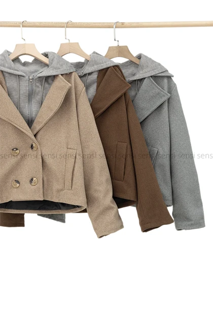 کت هودی دار فوتر کد1004883