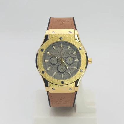ساعت مچی مردانه هابلوت Hublot با سبک 3موتوره و موتور کوارتز ژاپن