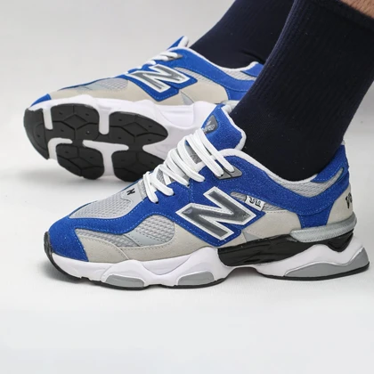 کفش و کتانی مردانه مدل نیوبالانس 9060 NEW BALANCE رنگ طوسی آبی کد 89257
