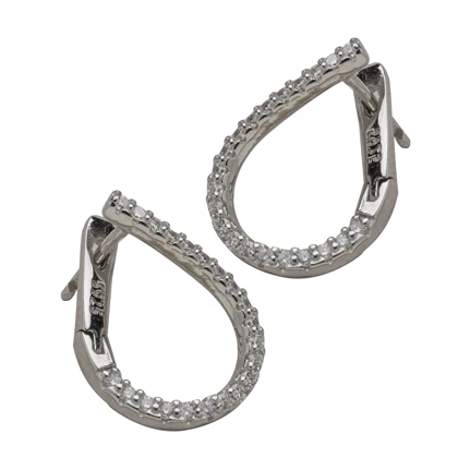 گوشواره نقره کد 151236