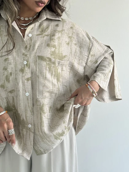 شومیز آبرنگی